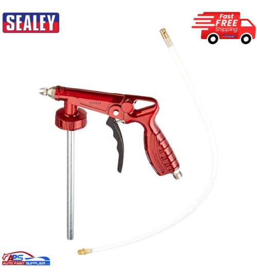 Sealey Underbody Coating Gun Air Operated body Stone Chip Wax Air Spray Gun SG14